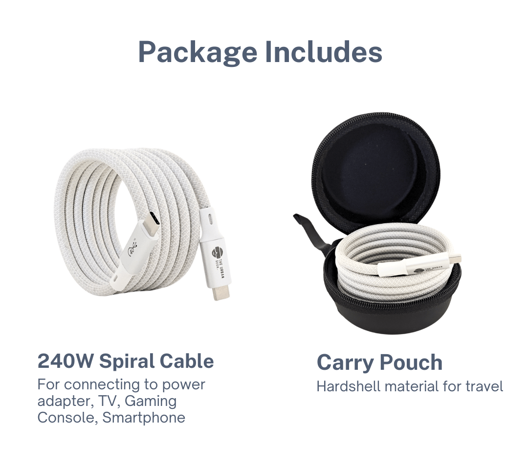 Link Pro 240W USB-C Fast Charging and Data Cable – 8K Video, 40Gbps