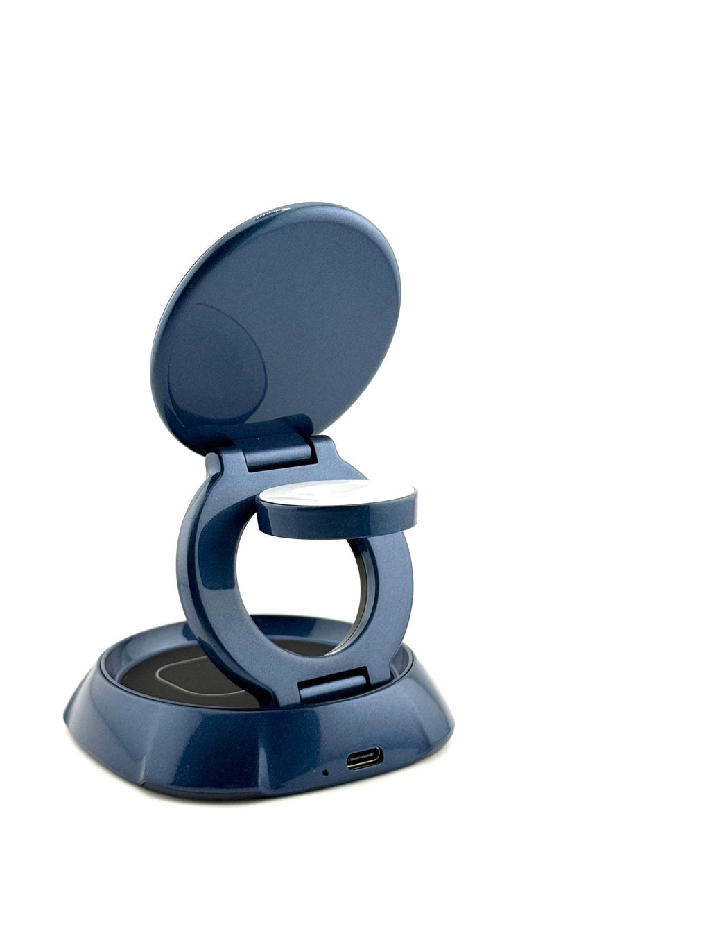 FlexOrb Premium – 3-in-1 Swivel Charger with Alloy Base
