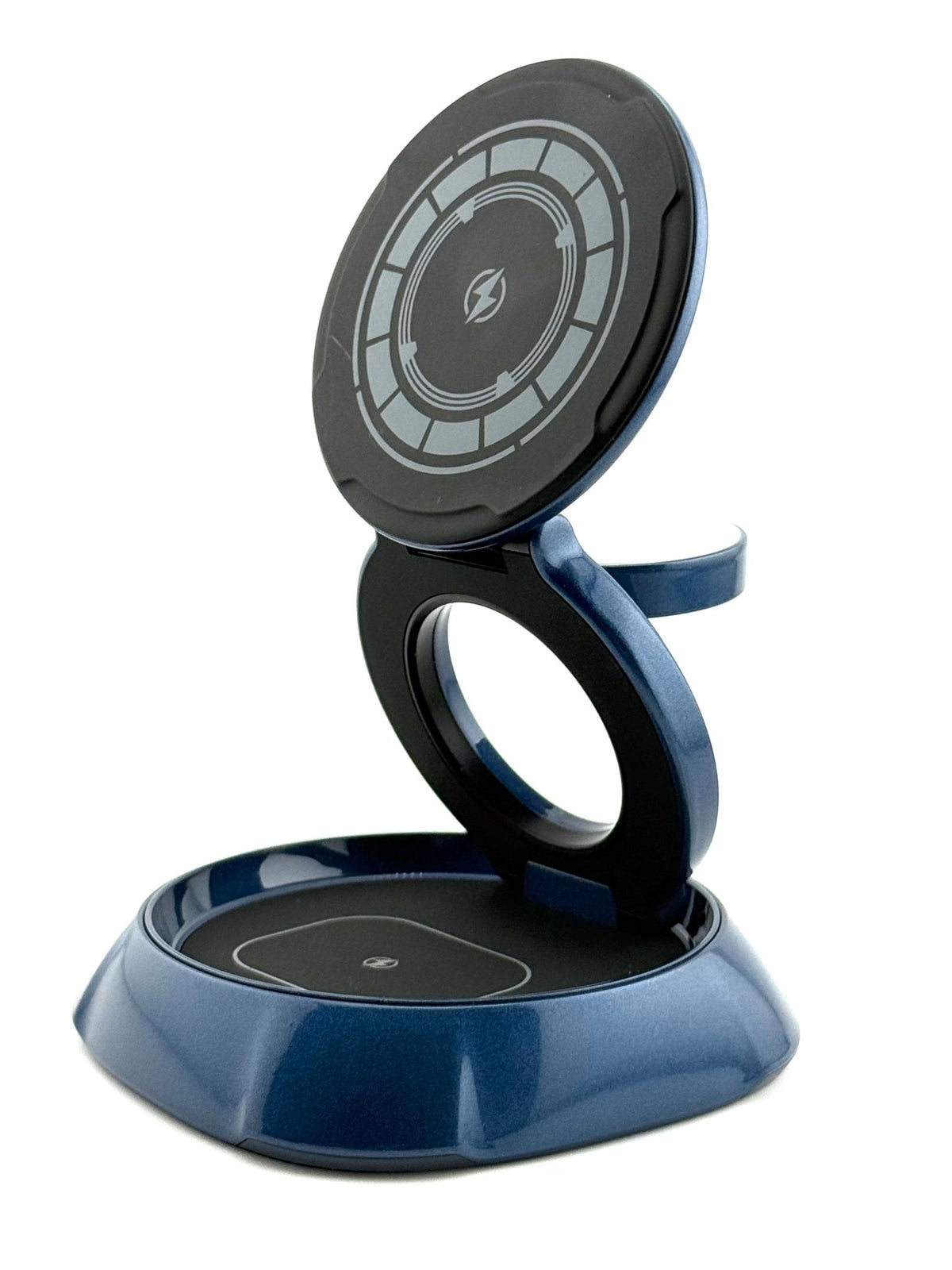 FlexOrb Premium – 3-in-1 Swivel Charger with Alloy Base