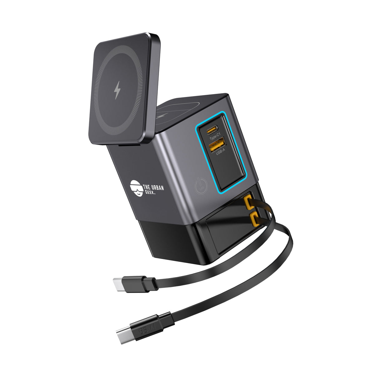 FlexHub – 105W 6-in-1 Wireless Charging Station for Multiple Devices