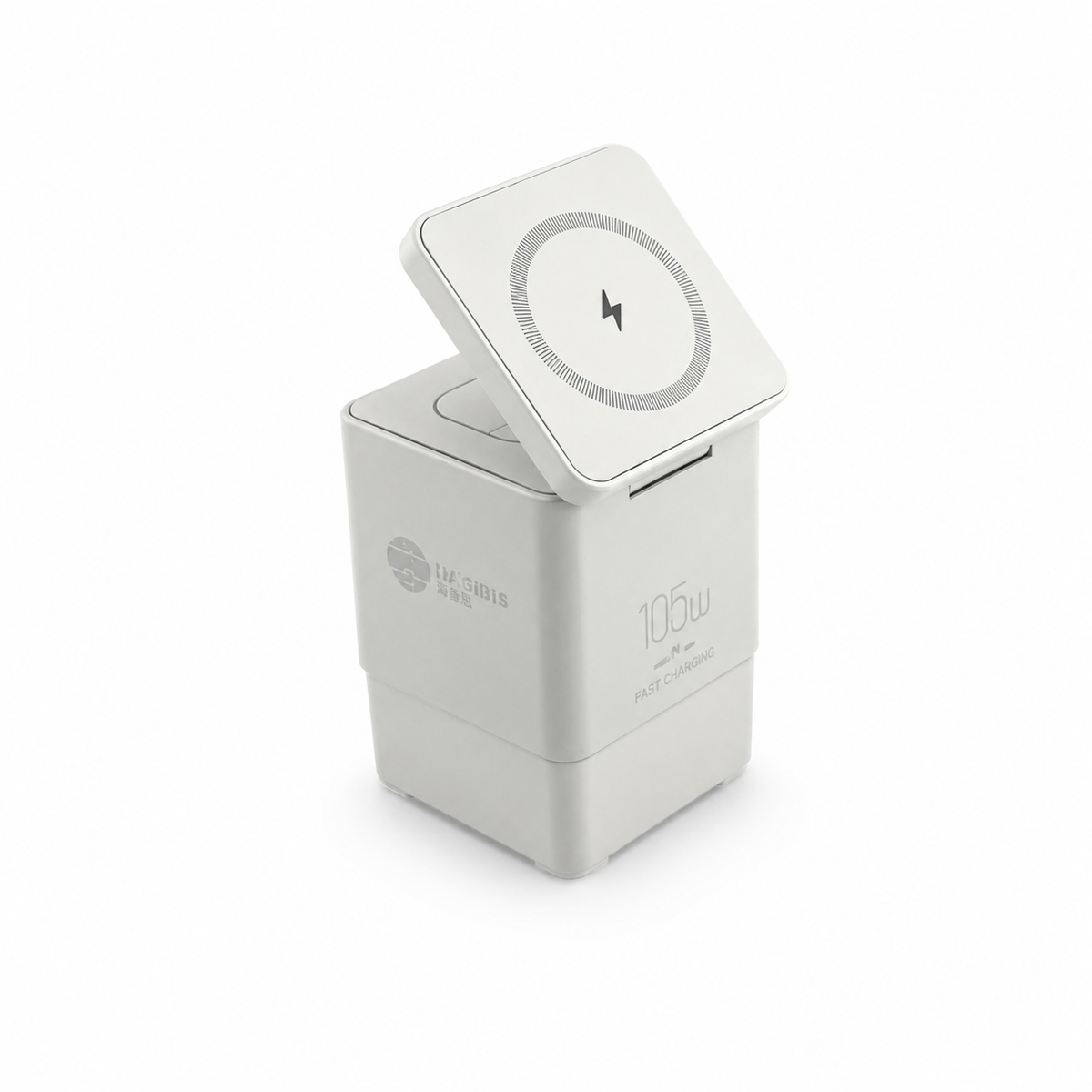 FlexHub – 105W 6-in-1 Wireless Charging Station for Multiple Devices