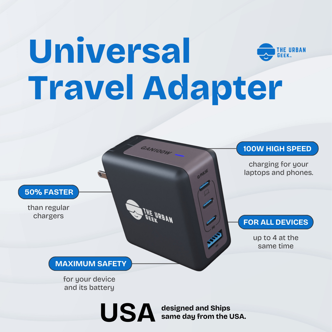 PowerPort 100 - 100W 4-Port USB-C Charger
