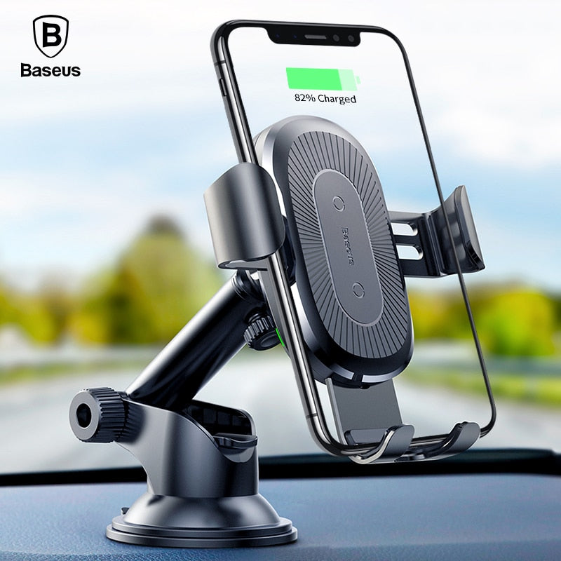 Qi Wireless Car Charging Phone Holder