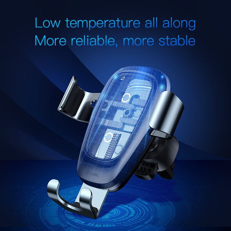 Qi Wireless Car Charging Air Vent Mount Phone Holder